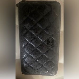 Chanel wallet black